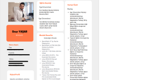 alanınıza uygun profesyonel cv hazırlayabilirim