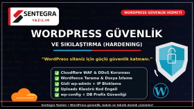 wordpress güvenlik ve optimizasyon hizmeti veriyorum