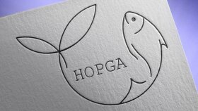 Hopga Minimal Logo