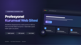 size WordPress ile kurumsal web sitesi kurabilirim