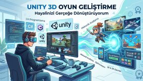 istediğiniz türde oyunlar geliştirebilirim