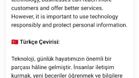 İngilizce metin çevirisi yaparım
