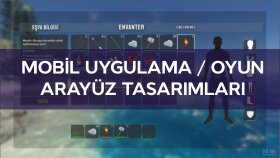 kullanıcı arayüzü ve oyun arayüzü (ui) tasarımı yapabilirim