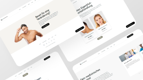next.js & tailwind ile modern tasarım landing page yaparım