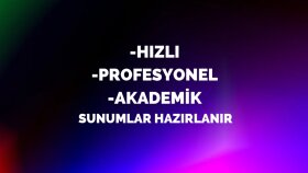 powerpoint sunum hazırlarım