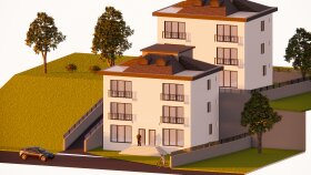 İkiz Villa Projesi - Render 