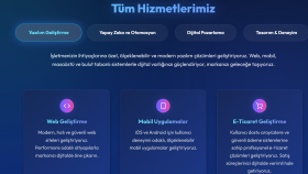 markana özel profesyonel web sitesi tasarlarım