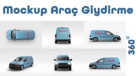 Mockup araç giydirme