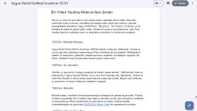 DCEY-Blog İçeriği