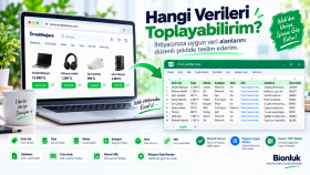 web scraping ile veri toplayıp Excel'e aktarırım