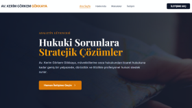 Avukat Web Site Tasarım ve Yazılımı