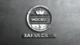 Bakulcilok - Premium 3D Metalik Logo Tasarımı