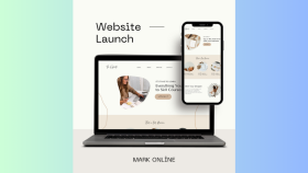 İngilterede bulunan Mark Online E-Ticaret Banner Tasarımı