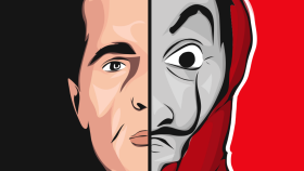 La Casa De Papel - Vektörel Çizim
