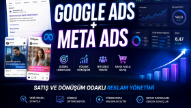 google ve meta reklamlarınızı profesyonelce yönetiyorum