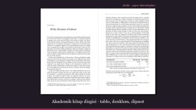 akademik kitaplarınızın dizgi ve mizanpajını yaparım