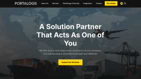 Portalogistik.com sitesi tasarımı
