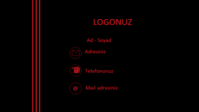 sizin için kartvizit tasarımı yapabilirim
