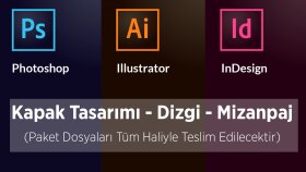 dizgi mizanpaj ve kapak tasarımı yaparım