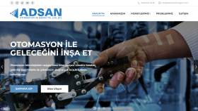 Adsan Otomasyon - Kurumsal Web Sitesi