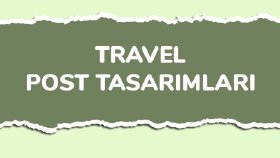 Travel Post Tasarımları 