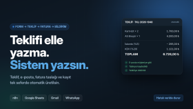 n8n ile teklif ve fatura sürecinizi otomatikleştiririm