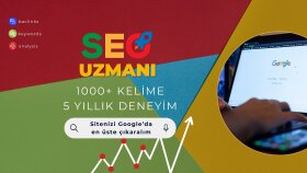 web siteniz için özgün seo çalışması yapabilirim