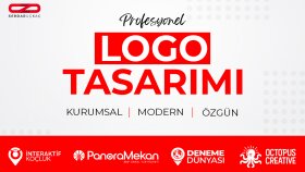 markanıza özgün ve profesyonel logo tasarlarım