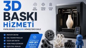3D baskı hizmeti veriyorum