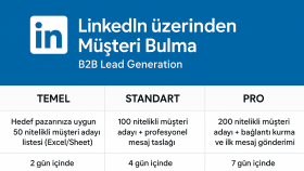 LinkedIn üzerinden profesyonel müşteri bulabilirim