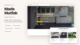 Made Mutfak Kurumsal Web Sitesi Tasarımı