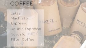 Kafe - Restoran Menü Tasarımı