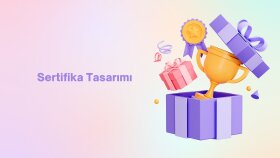 size özel başarı belgesi ve sertifika tasarlıyorum