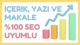 %100 SEO uyumlu makale, yazı ve içerik oluşturabilirim