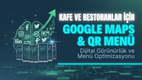 kafe ve restoranlar için Google ve QR menü düzenlerim