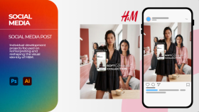 H&M Collection Social Media Post