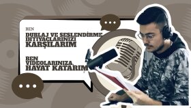 dublaj ve seslendirme ihtiyaçlarınızı karşılarım