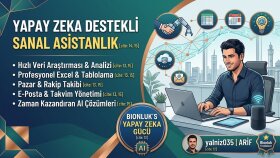 yapay zeka ile sanal asistanlık yapabilirim