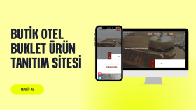 BUTİK OTEL BUKLET ÜRÜN TANITIM SİTESİ
