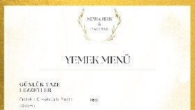 Restoran,Kafe ve Pastaneler için Modern Menü ve QR Menü Tasarımı