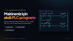 PLC programlama ve otomasyon projeleri yaparım