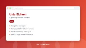 Usta Eldiven – ikas Altyapılı İş Eldiveni E-Ticareti