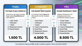 Next.js ve CSS ile performanslı web siteleri kurarım