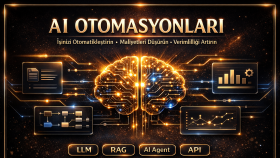 yapay zeka tabanlı iş otomasyonları geliştiririm