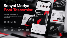 markanız için sosyal medya postları tasarlarım