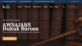www.awsavukat.awsajans.com adlı tasarım çalışmam