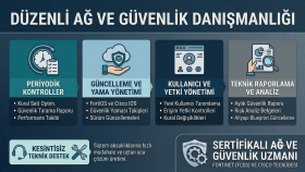 şirketiniz için düzenli ağ danışmanlığı yaparım