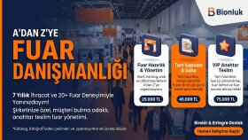 fuar süreçlerinizi anahtar teslim yönetirim