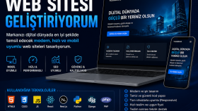 profesyonel ve modern web sitesi geliştiriyorum