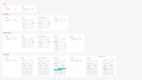 Reporting page web design